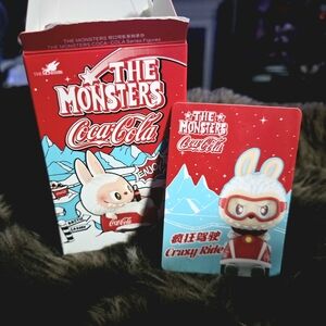 The Monsters Coca-Cola Crazy Ride Figure - Red